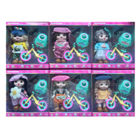 Muñeca de Vinilo Adorable 2026, 28 cm, Temática Animal, Colección de Ojos 3D, Figuras de PVC Articuladas, Muñeca Misteriosa en Caja