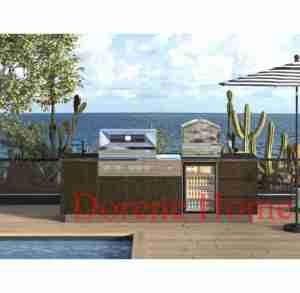 2025 Dorene completa modulare fai da te cucina esterna con copertura protettiva per barbecue Grill <span class=keywords><strong>isola</strong></span> e elettrodomestici Premium - Product Image 6