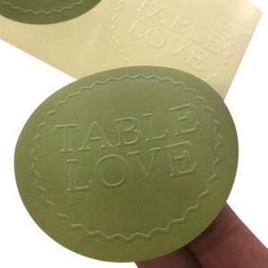 Etiqueta <span class=keywords><strong>de</strong></span> impresión <span class=keywords><strong>de</strong></span> logotipo personalizado, pegatina redonda, etiquetas <span class=keywords><strong>de</strong></span> embalaje <span class=keywords><strong>de</strong></span> agradecimiento en hojas - Product Image 1