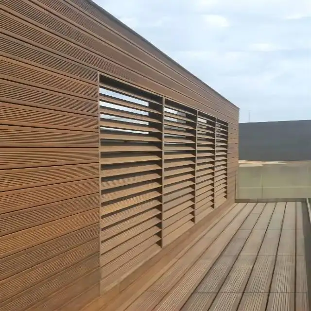 नवीनतम शैली 3d लकड़ी अनाज कस्टम रंग डब्ल्यूपीसी बाड़ लकड़ी प्लास्टिक के समग्र दीवार पैनल डब्ल्यूपीसी बेंच slats के लिए उद्यान
