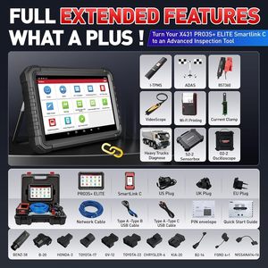 Herramienta de Diagnóstico para Automóviles y Camiones LAUNCH X431 PRO3S+ SmartLink HD, Escáner de Sistema Completo de 12V/24V, Código OBD OBD2 Real para la Versión de la UE y el Reino Unido - Product Image 6
