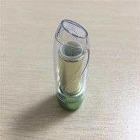 Récipient de baume à lèvres personnalisé emballage de tube de rouge à lèvres transparent vide écologique