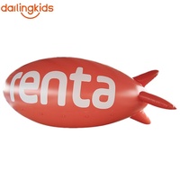 Globo Dirigible Gigante Inflable de PVC con Logotipo Personalizado, Globo de Helio para Publicidad Aérea