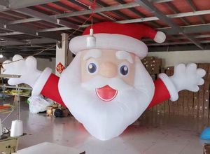 Kunden spezifische aufblasbare riesige Weihnachtsmann-Cartoon-Maskottchen-Außenwerbung aufblasbare Puppe - Product Image 4