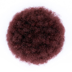 <span class=keywords><strong>Chignon</strong></span> bouclé africain le plus vendu par le fabricant, perruque afro volumineuse en fibre synthétique, style exotique, couleur OMBRE - Product Image 4