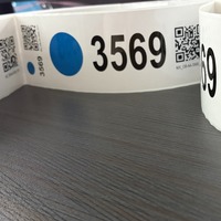 Etiquetas Numeradas Ecológicas Premium, Color CMYK, Formas Personalizadas, Diseño Autoadhesivo Impermeable para Clasificación en Transmisiones en Vivo