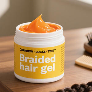 <span class=keywords><strong>Gel</strong></span> para Tranças de Alta Fixação, Suaviza, Sem Flocos, Brilho Intenso, <span class=keywords><strong>Gel</strong></span> de Estilo para Cabelos Trançados de Longa Duração - Product Image 5