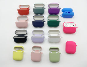 Pour <span class=keywords><strong>airpods</strong></span> étui de protection PC étui pour écouteurs dur silicone intérieur velours <span class=keywords><strong>coque</strong></span> dure pour <span class=keywords><strong>AirPods</strong></span> pro 2 3 - Product Image 6