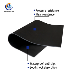 Mịn chống trượt Đen NBR Nitrile tấm cao su sàn cao su Mat 70 bờ một với dịch vụ xử lý cắt tùy chỉnh - Product Image 4