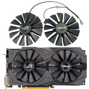 2FAN ใหม่พัดลม <span class=keywords><strong>GTX</strong></span> <span class=keywords><strong>1050</strong></span> GPU FDC10M12S9-C T129215SM 95มม. สำหรับ <span class=keywords><strong>Asus</strong></span> RX 580 570 470 gasus TX 1070TI 1050TI การ์ดจอ<span class=keywords><strong>1050</strong></span>พัดลมระบายความร้อน - Product Image 1
