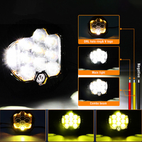 Vente flash : Feux LED tout-terrain 5 pouces, étanches IP68, sans condensation, lampes auxiliaires avec logo gratuit