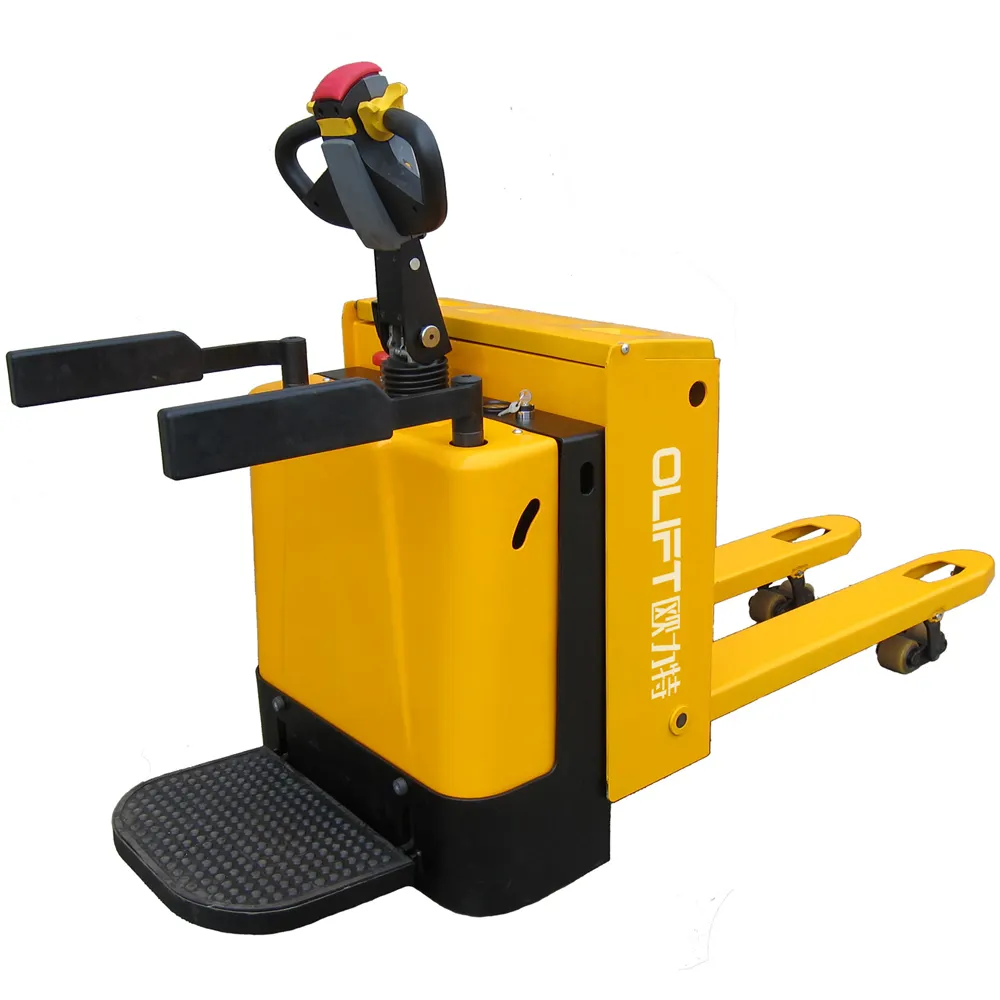 Chất lượng cao điện Pallet Jack xe tải Pallet điện với có thể điều chỉnh dĩa