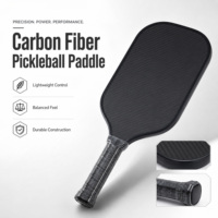 Raquette de pickleball en fibre de carbone T700, 16 mm, EPP thermoformé, contrôle de la rotation, raquette USAPA, durable, toutes saisons