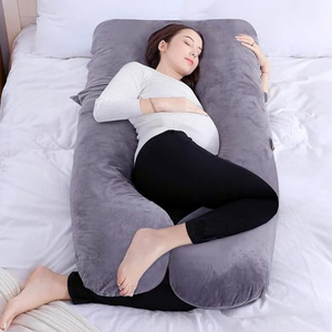 Almohada de Embarazo Personalizada en Forma de U, Cómoda y Económica, de Fábrica, OEM, para Dormir - Product Image 3