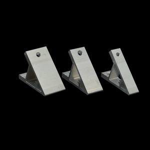 Soporte de ángulo OEM, conector de perfil de aluminio, estándar de acero chapado en Zinc, 135, 90, <span class=keywords><strong>45</strong></span> <span class=keywords><strong>grados</strong></span>, venta al por mayor - Product Image 2