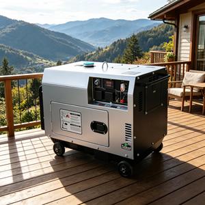 Middle East Super Silent Diesel Generator 110V 220V 380V Single/3 Phase Portable Generator All Copper Low Noise Home Use - Product Image 1