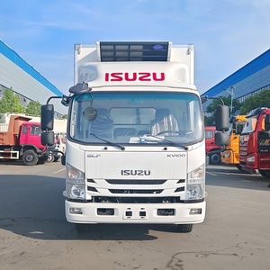 ISUZU <b>Refrigerator</b> Truck Cooling Van With Mobile Cold Room Refrigerated Truck 7Tons for Sale - Product Image 1