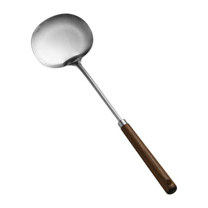 Stainless Steel Cooking Spoon Set 201 Steel Long Handle For Soup Ladle And Wok Stirring Kitchen Utensils - Product Image 5
