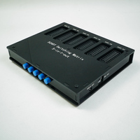 5 Entrées 1 Sortie 1 EUR Splitter Scart RGB en Métal RCA SVHS AV TV Convertisseur Audio pour MD/SFC/PS123/SS/DC/Box Garantie 12 Mois