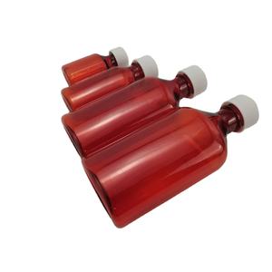 Contenedor de jarabe de fruta personalizado 0,75 oz 3oz 8oz botella de medicina para la tos etiquetas de diferentes materiales botellas de medicina graduadas - Product Image 6