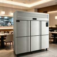 YULONGE - Equipo de Refrigeración Comercial Personalizable para Cocina, Congelador Bajo Encimera, Banco de Trabajo Refrigerado