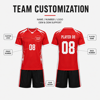 Ensemble maillot et short de football personnalisé pour jeunes, kit athlétique imprimé par sublimation pour garçons, tenue de compétition de football en plein air