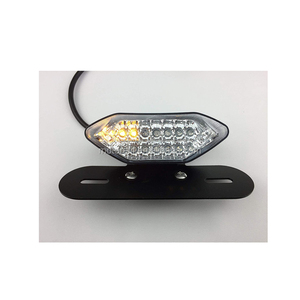 Feux arrière LED universels 12V pour <span class=keywords><strong>moto</strong></span>, avec fenêtres et mini-marque de <span class=keywords><strong>moto</strong></span> intégrée avec supports - Product Image 5