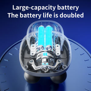 Yixuan <span class=keywords><strong>Mini</strong></span> logotipo personalizado percusión de alta calidad músculo de mano 4 cabezales de masaje masajeador pistola de masaje de tejido profundo - Product Image 3