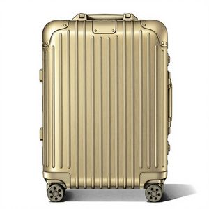 กระเป๋าเดินทางอลูมิเนียมขอบ20นิ้วแบบดั้งเดิมมีล็อค TSA จากเยอรมัน - Product Image 4