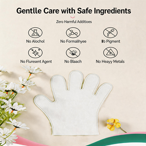 Gants de toilettage jetables sans eau pour lapins, lingettes de bain pour petits animaux et hamsters - Product Image 5