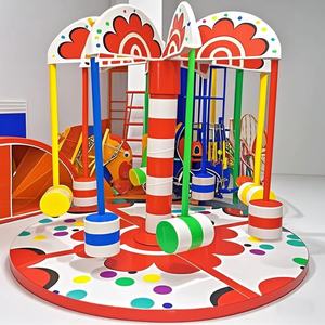 Juego de columpio suave de entretenimiento comercial para bebés con carrusel de árbol redondo Merry Go para niños, al aire libre columpio, área de juegos para <span class=keywords><strong>fiestas</strong></span> - Product Image 6