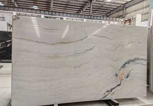 Hot Seller Modern Furniture Design Dalle de pierre de quartzite Prix compétitif avec surface polie imperméable pour une utilisation en intérieur - Product Image 3