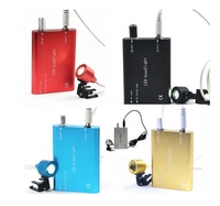 Loupes dentaires chirurgicales en verre avec phare LED/2,5x3,5x420m Loupes médicales chirurgicales équipement dentaire