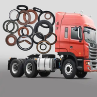 Joint d'étanchéité en caoutchouc pour vilebrequin, différentiel et direction assistée HOWO A7 Shacman pour pièces de camions bennes poids lourds