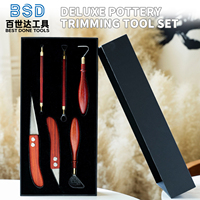 Racloir à argile pour sculpture, plusieurs têtes d'outils de poterie de différentes tailles, carbure de tungstène OEM YG10X à particules de 0,8 μm haute dureté