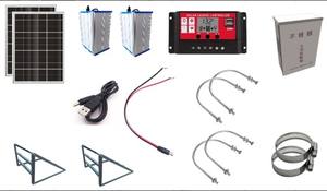 공원/도로 감시 유럽/미국 준수 360 ° 회전 및 야간 투시경 태양 감시 극 카메라 - Product Image 6