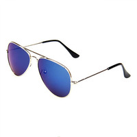 Lunettes de soleil rétro métal aviation pour enfants lunettes de soleil pour enfants lunettes de luxe bébé garçons filles lunettes de pilote