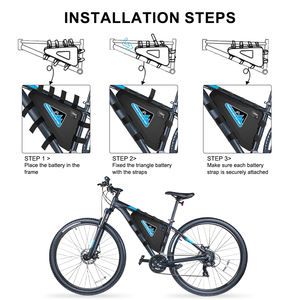 Водонепроницаемая аккумуляторная батарея для электровелосипеда, 48 В, 52 В, 60 В, 72 В, 20 А/ч, 25 А/29 А/ч, подходит для электровелосипеда, 750-3000 Вт - Product Image 6