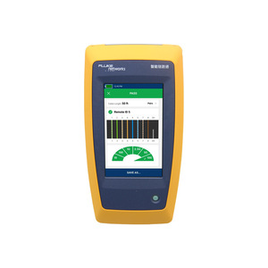 Testeur de câbles réseau Fluke avec écran LCD de 4,3 pouces, analyseur Ethernet, protection IP65 - Product Image 1