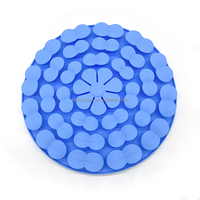 MoMoPaw Mint Pet Sniffing Training Hot Selling Dog Sunflower Round Flower Silicone Dog Snuffle Mat untuk Anjing Kucing