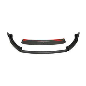 Labios delanteros de coche, fibra de carbono MK7.5, para VW Golf <span class=keywords><strong>GTI</strong></span> MK7.5 Hatchback de 4 puertas, <span class=keywords><strong>2017</strong></span>-2019 - Product Image 2