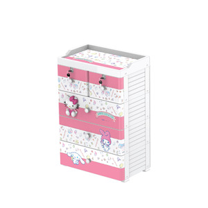 Meuble de rangement à tiroirs (4 niveaux) de 47x29x70 cm, pour un rangement organisé avec une garantie de précision de qualité de ±1 %. - Product Image 2