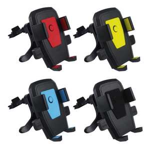 Soporte ajustable para teléfono con clip de ventilación, diseñado con acolchado antivibración y agarre a prueba de golpes para caminos irregulares - Product Image 3