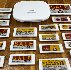 ป้ายราคาอิเล็กทรอนิกส์แบบ E Ink ขนาด 2.13 นิ้ว สำหรับชั้นวางสินค้าในซูเปอร์มาร์เก็ตหรูหรา ห้างสรรพสินค้า ระบบ EAS รองรับ OEM/ODM ขายส่ง - Product Image 6