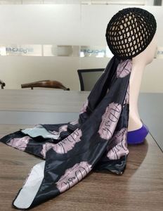 Protective Wrap 2 in 1 Satin Net for Sleeping Travel After Silk Press Hair Care With <b>Scarf</b> Gift - Product Image 3
