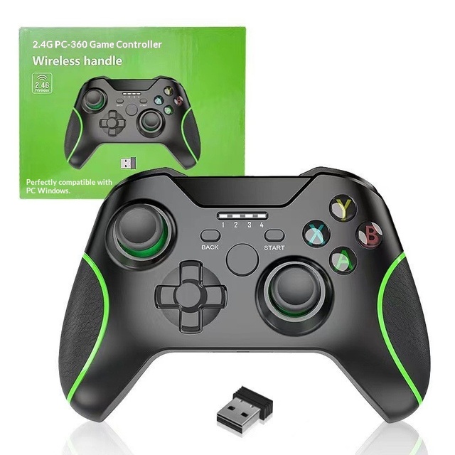 New Arrival PC168 2.4G Wireless Game Controller with Vibration for PC & TV Box Dual Vibration