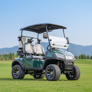 Productos Más Vendidos, Carro de Golf para 2 Personas con Pantalla Multimedia de 12 Pulgadas, Diseño Humanizado, Conducción Cómoda - Product Image 1
