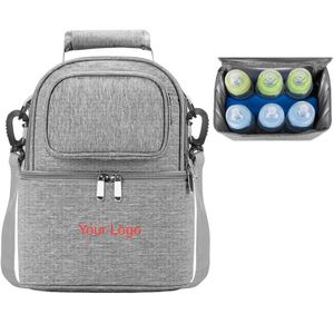 Bolsa Térmica Multifuncional de Gran Capacidad para Almacenamiento de Leche Materna, Bolsa Enfriadora de Biberones para el Cuidado Materno con Logotipo - Product Image 1