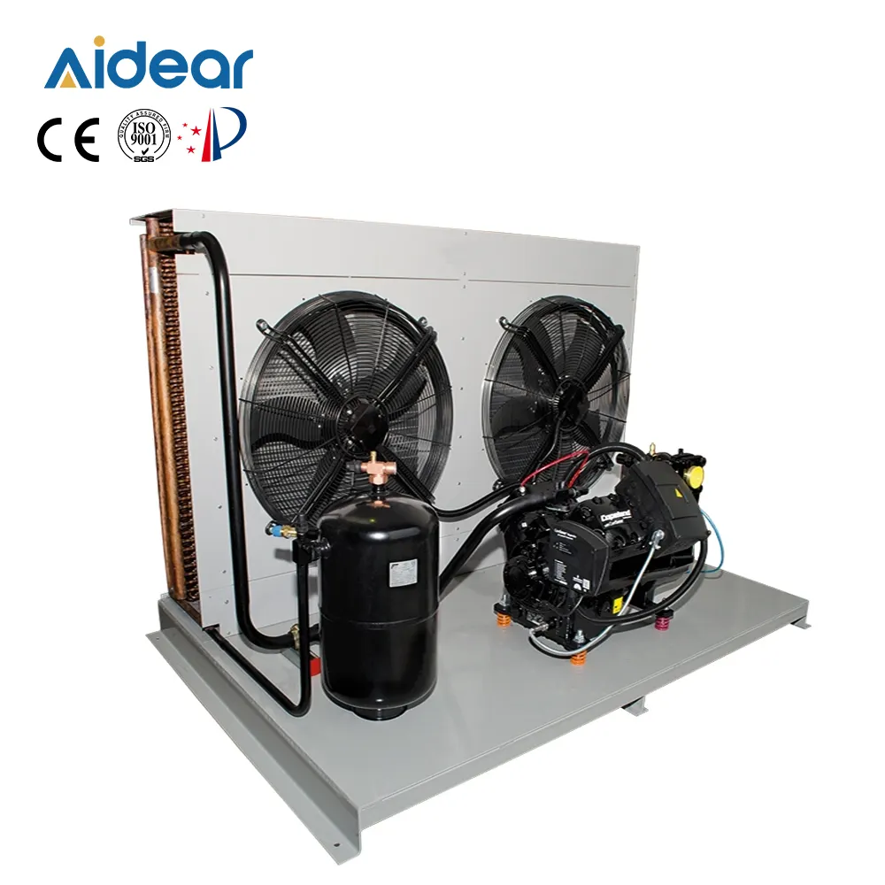 Conjunto condensador seco/dc de dois estágios/ar resfriado para ar condicionado