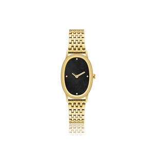 Venta al por mayor Relojes de mujer Banda de acero inoxidable Movimiento de cuarzo Reloj Diamante Dial Reloj - Product Image 3